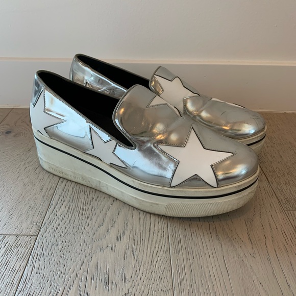 STELLA MCCARTNEY WOMEN'S BINX STAR LOAFER SNEAKER - Picture 2 of 6